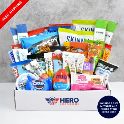Mission 004: Snack Drop Military Care Package