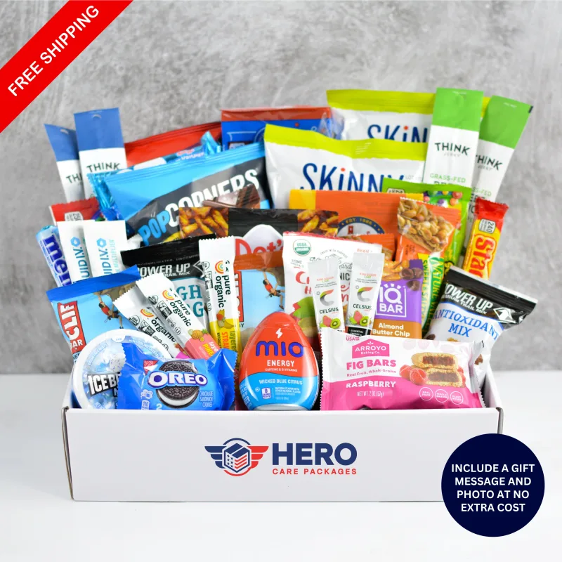 Mission 004: Snack Drop Military Care Package