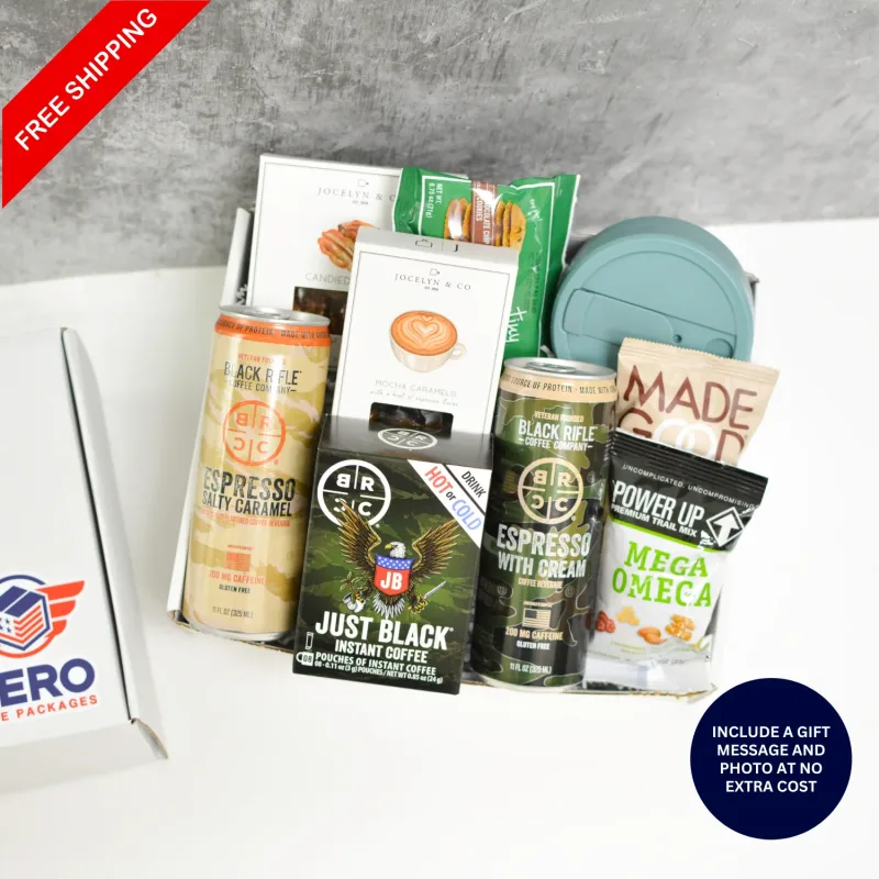 Mission 001:  Rise and Grind Military Care Package