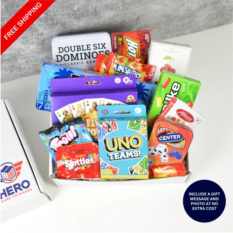 Mission 002: Strategic Play Military Care Package